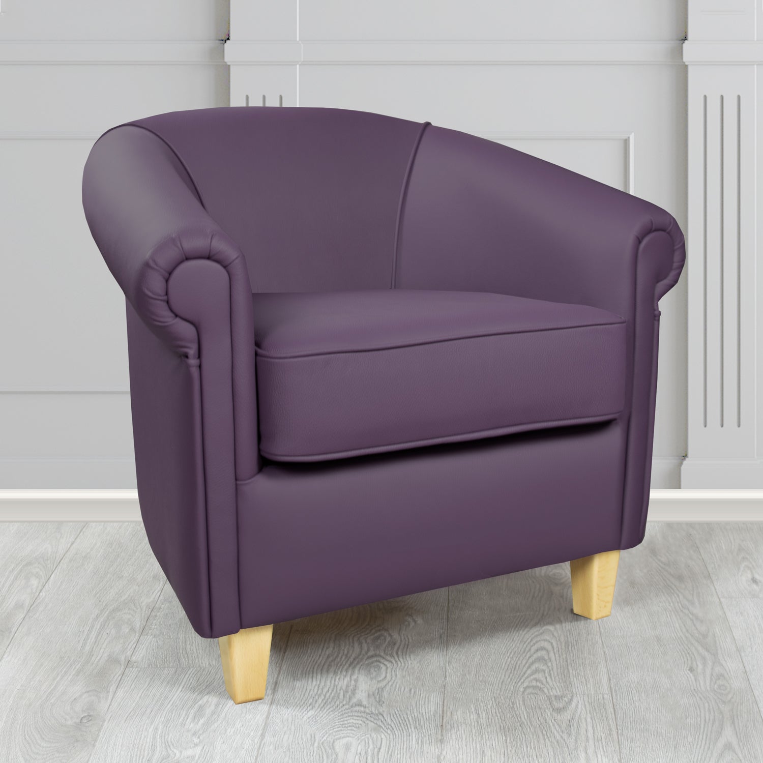 Siena Tub Chair in Crest Leather Shelly Crib 5 Genuine Leather