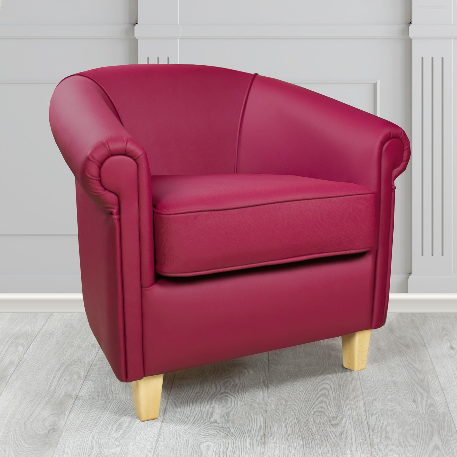 Siena Tub Chair in Crest Leather Shelly Crib 5 Genuine Leather