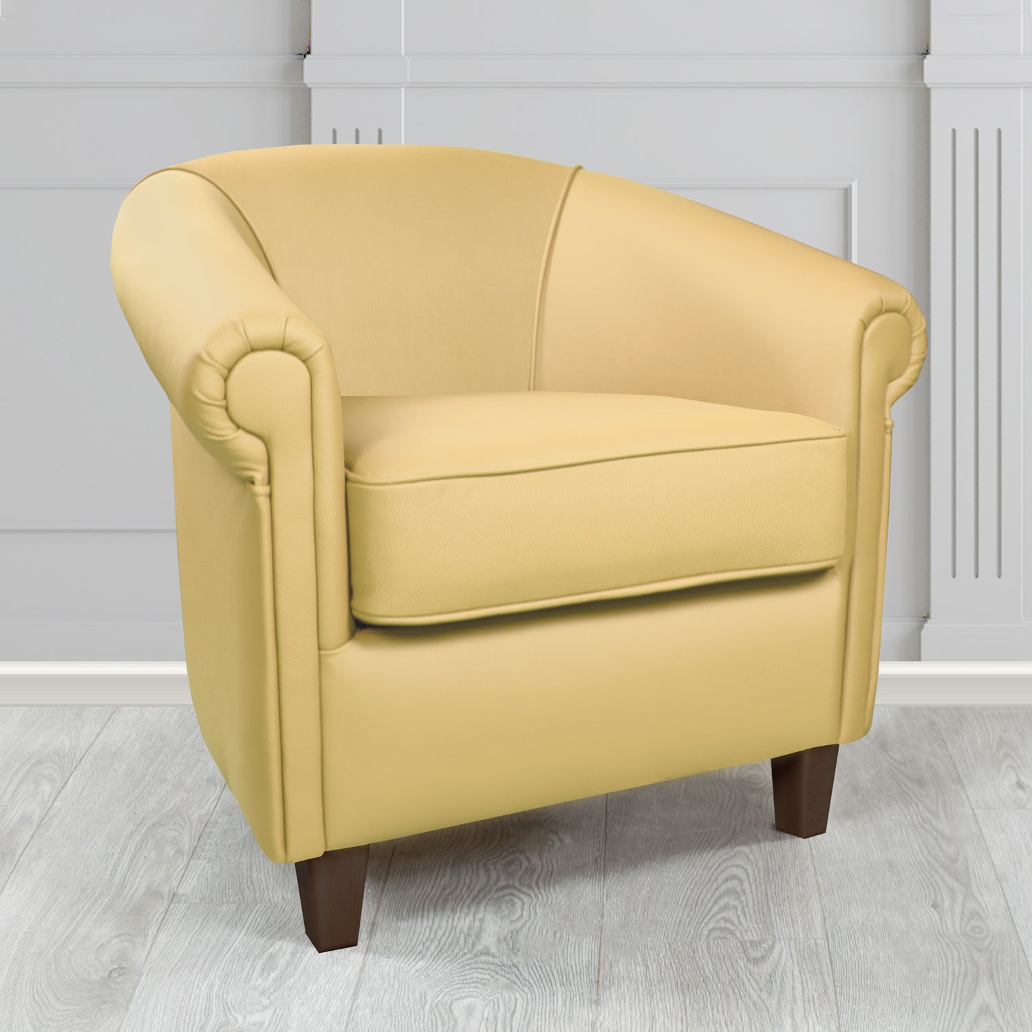 Siena Tub Chair in Crest Leather Shelly Crib 5 Genuine Leather