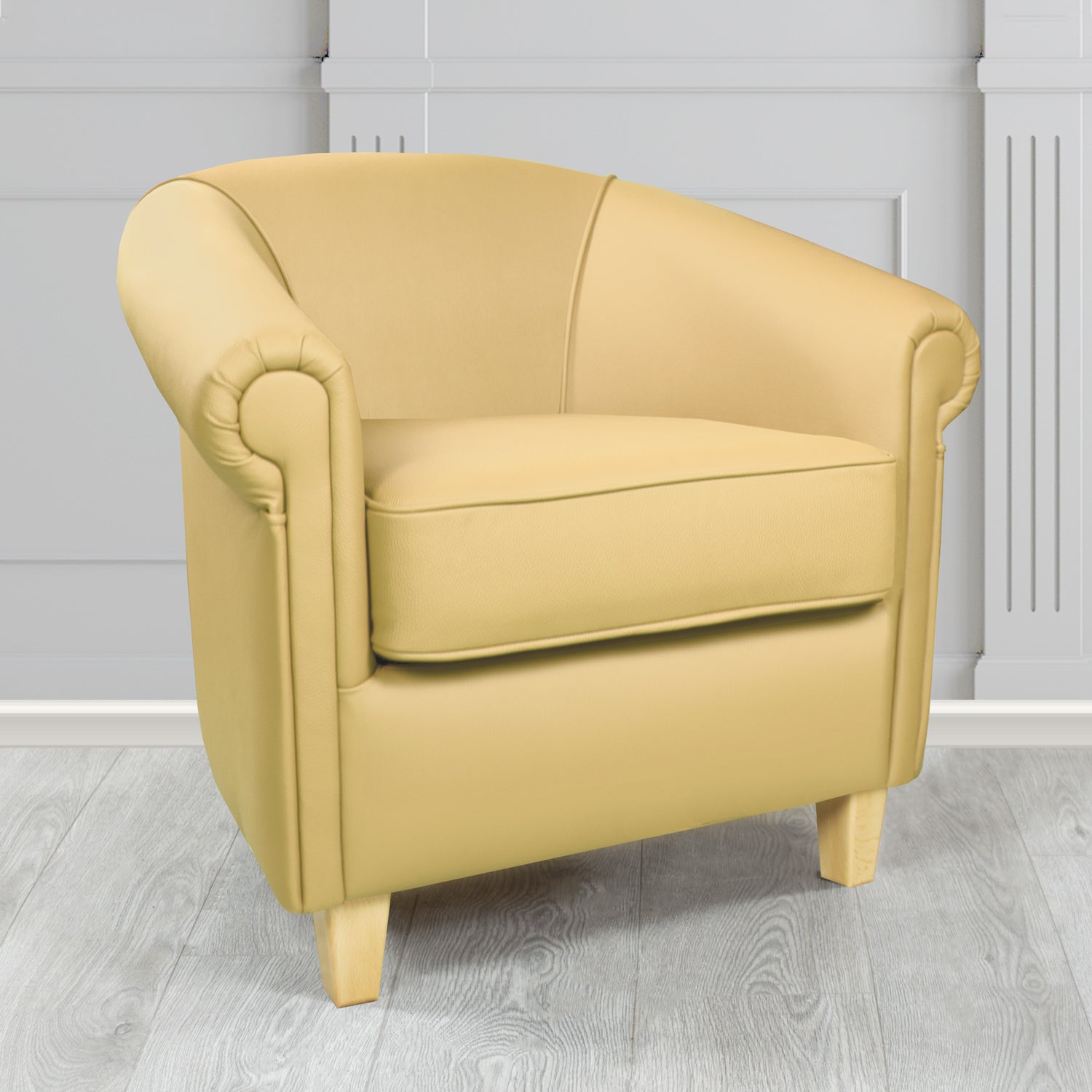 Siena Tub Chair in Crest Leather Shelly Crib 5 Genuine Leather