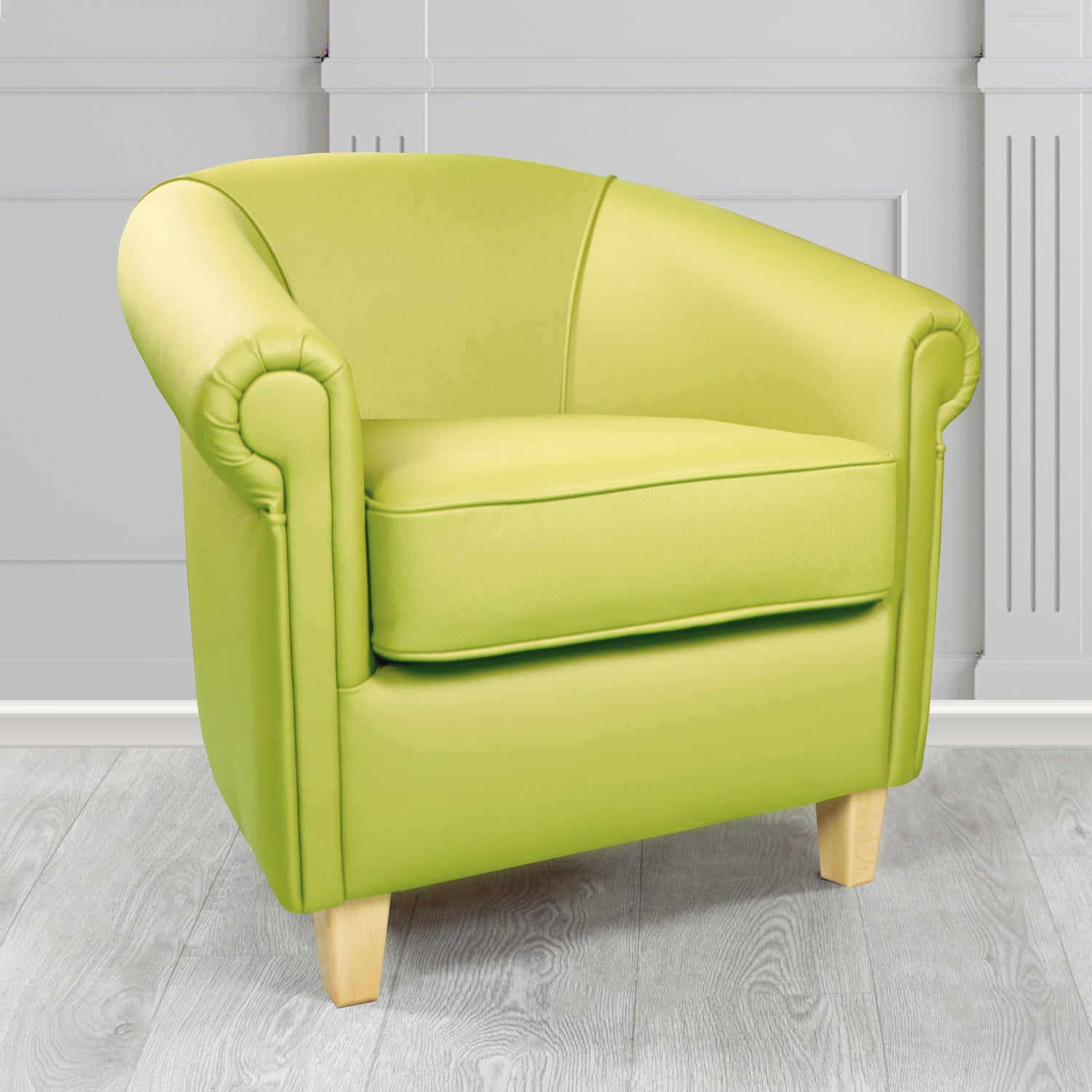 Siena Tub Chair in Crest Leather Shelly Crib 5 Genuine Leather