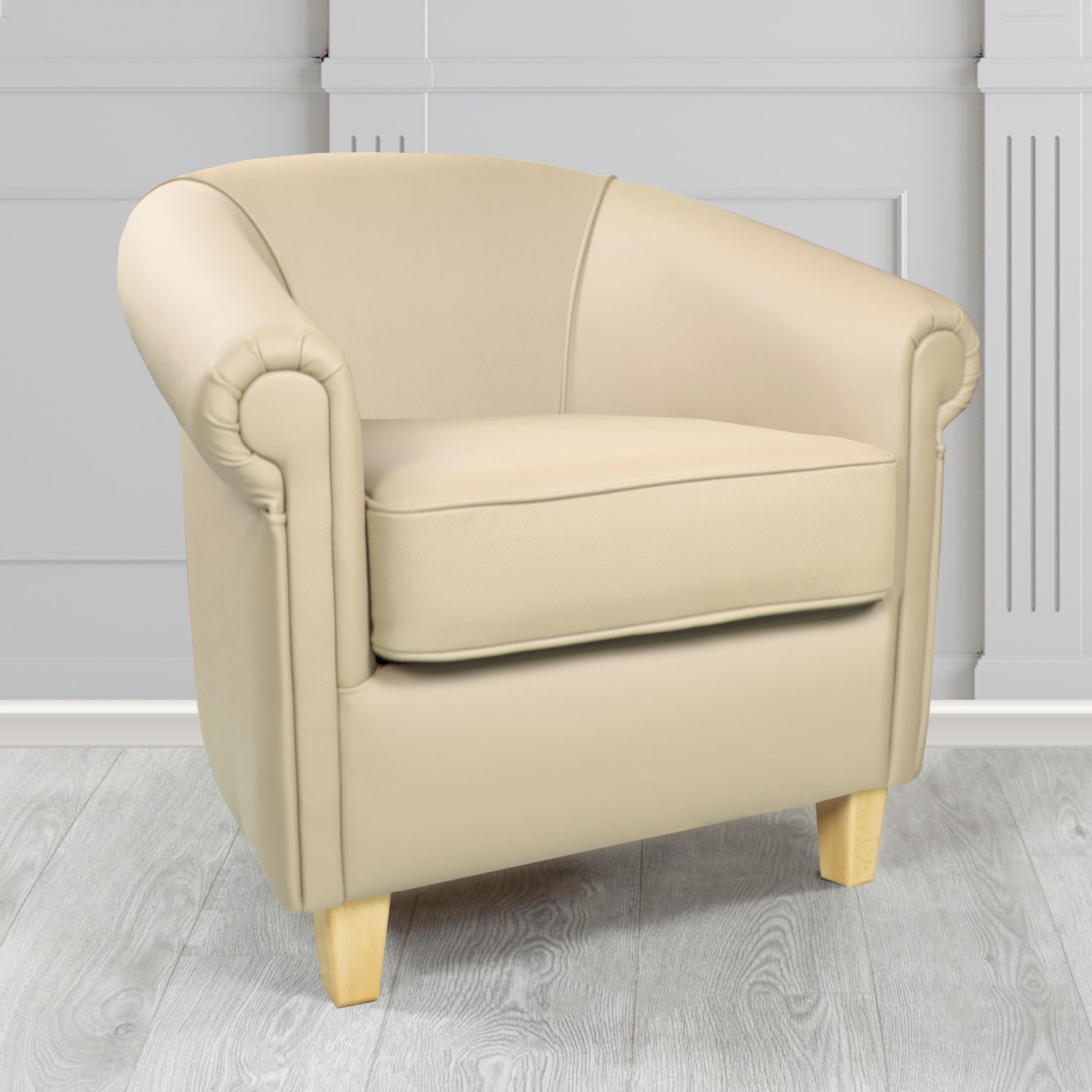 Siena Tub Chair in Crest Leather Shelly Crib 5 Genuine Leather