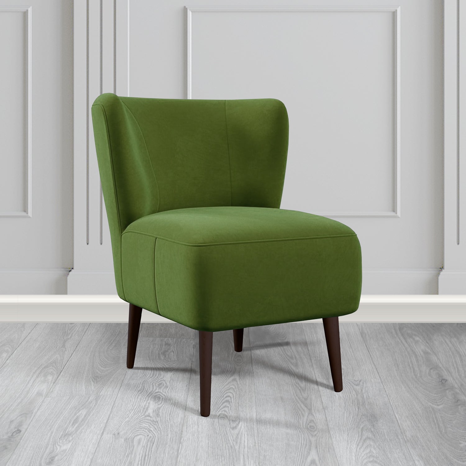 St Lucia Tub Accent Chair in Sapore Velvet Fabric