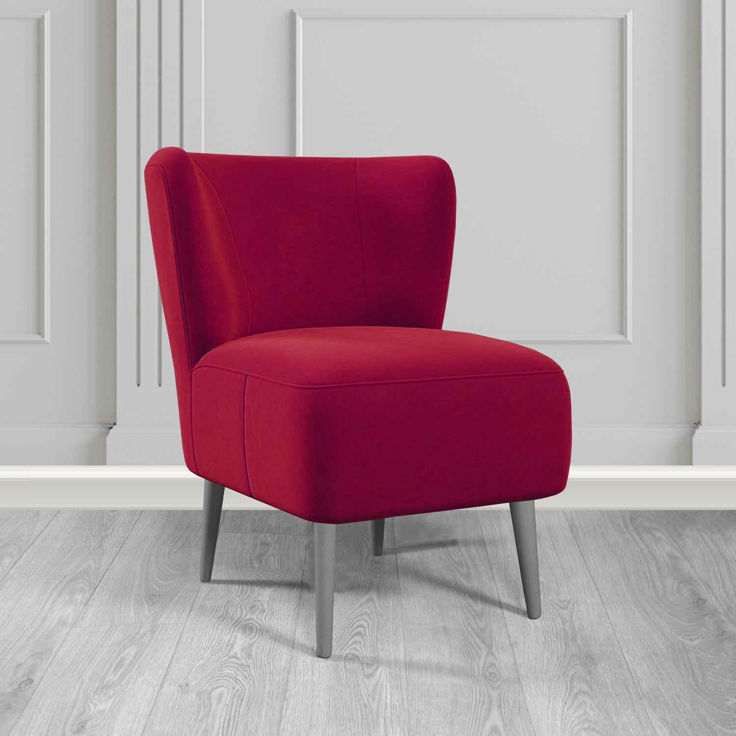 St Lucia Tub Accent Chair in Sapore Velvet Fabric