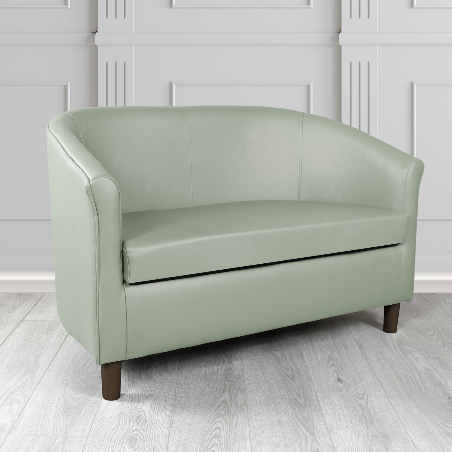 Tuscany 2 Seater Tub Sofa in Crest Leather Shelly Crib 5 Genuine Leather