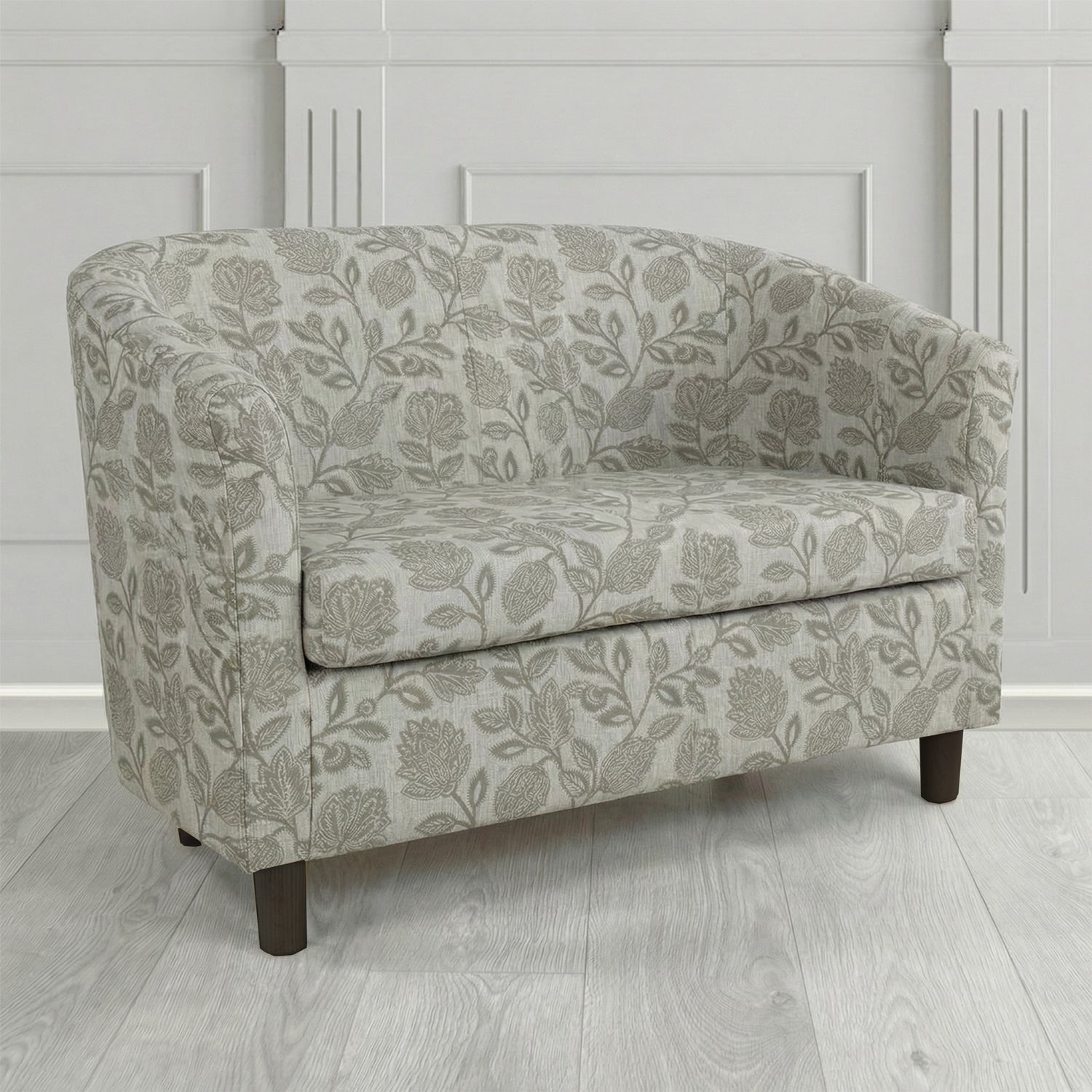 Tuscany 2 Seater Tub Sofa in Fryett's Henley Floral Pattern Fabric