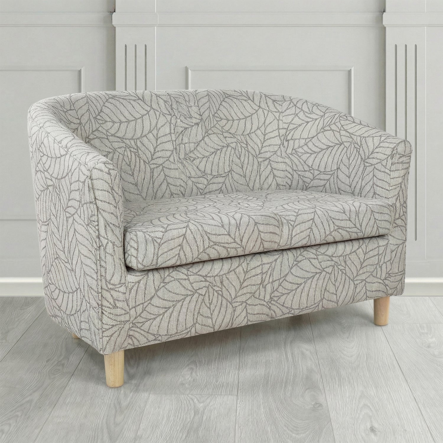 Tuscany 2 Seater Tub Sofa in Fryett's Marlow Floral Pattern Fabric