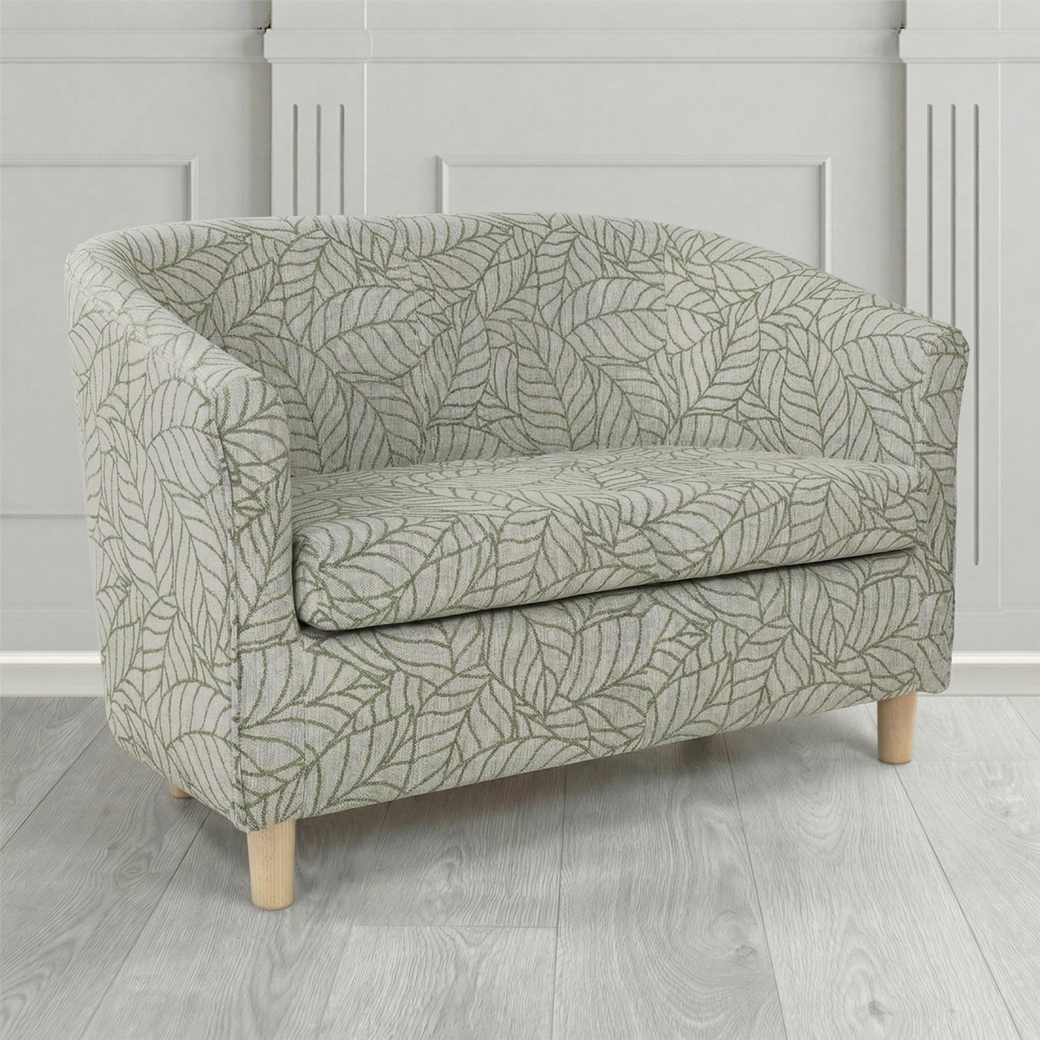 Tuscany 2 Seater Tub Sofa in Fryett's Marlow Floral Pattern Fabric