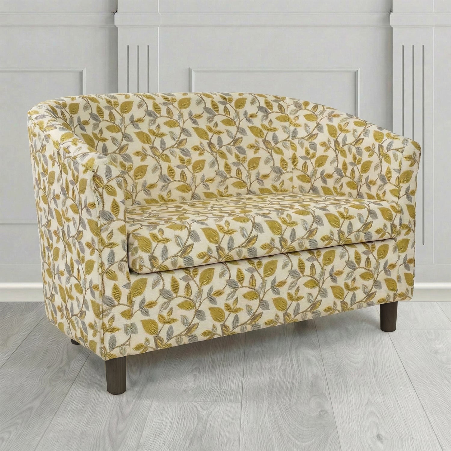 Tuscany 2 Seater Tub Sofa in Porter and Stone Vercelli Floral Fabric