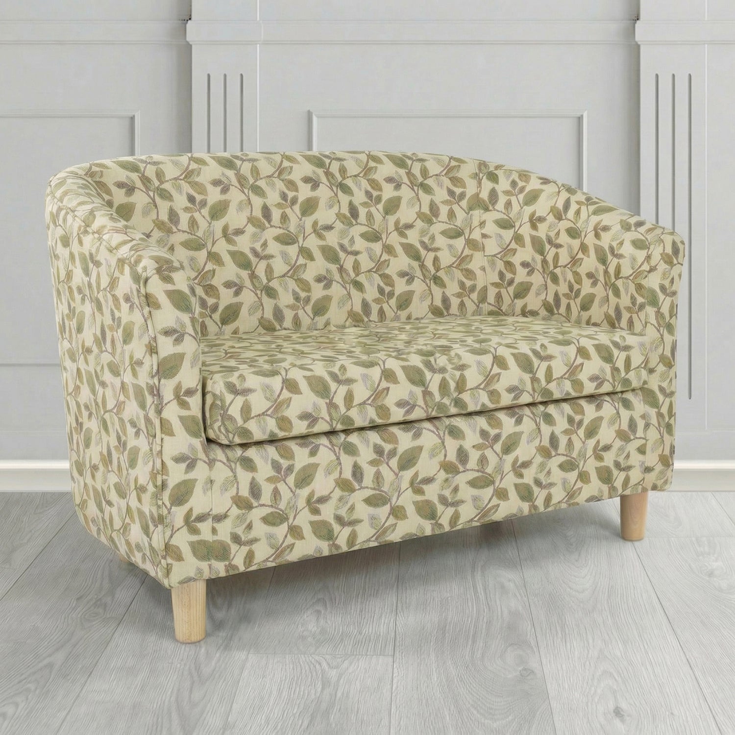 Tuscany 2 Seater Tub Sofa in Porter and Stone Vercelli Floral Fabric