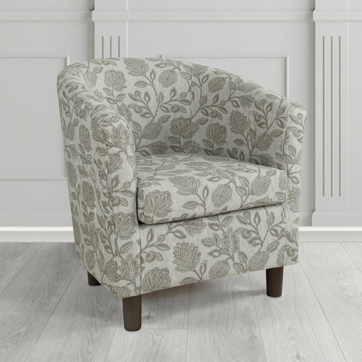 Tuscany Tub Chair in Fryett's Henley Floral Pattern Fabric
