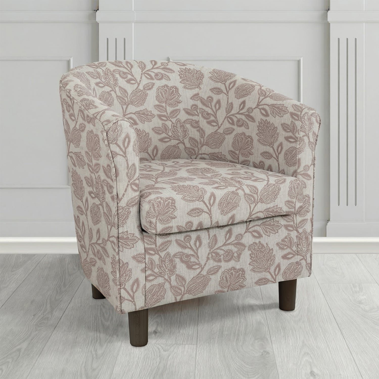 Tuscany Tub Chair in Fryett's Henley Floral Pattern Fabric
