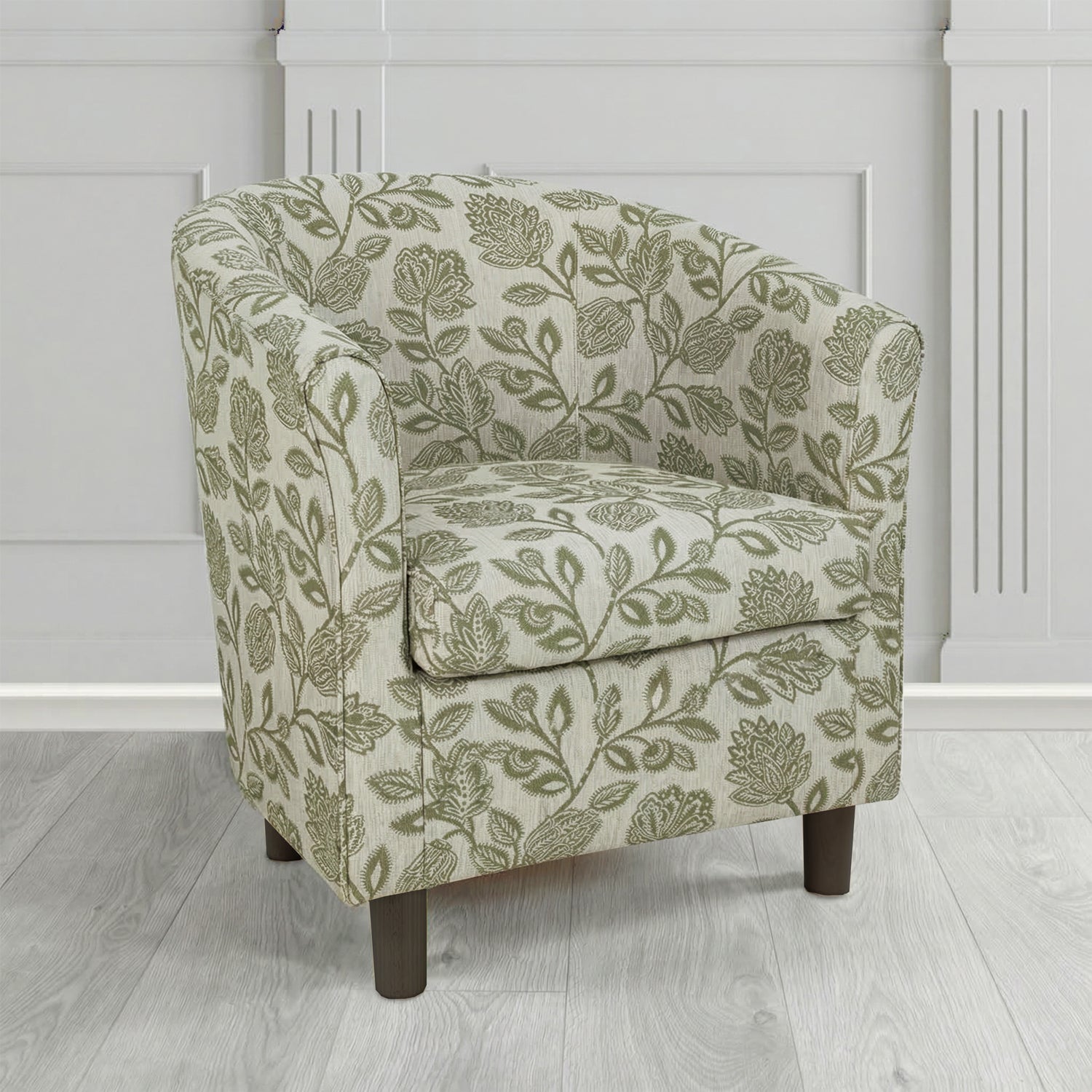 Tuscany Tub Chair in Fryett's Henley Floral Pattern Fabric
