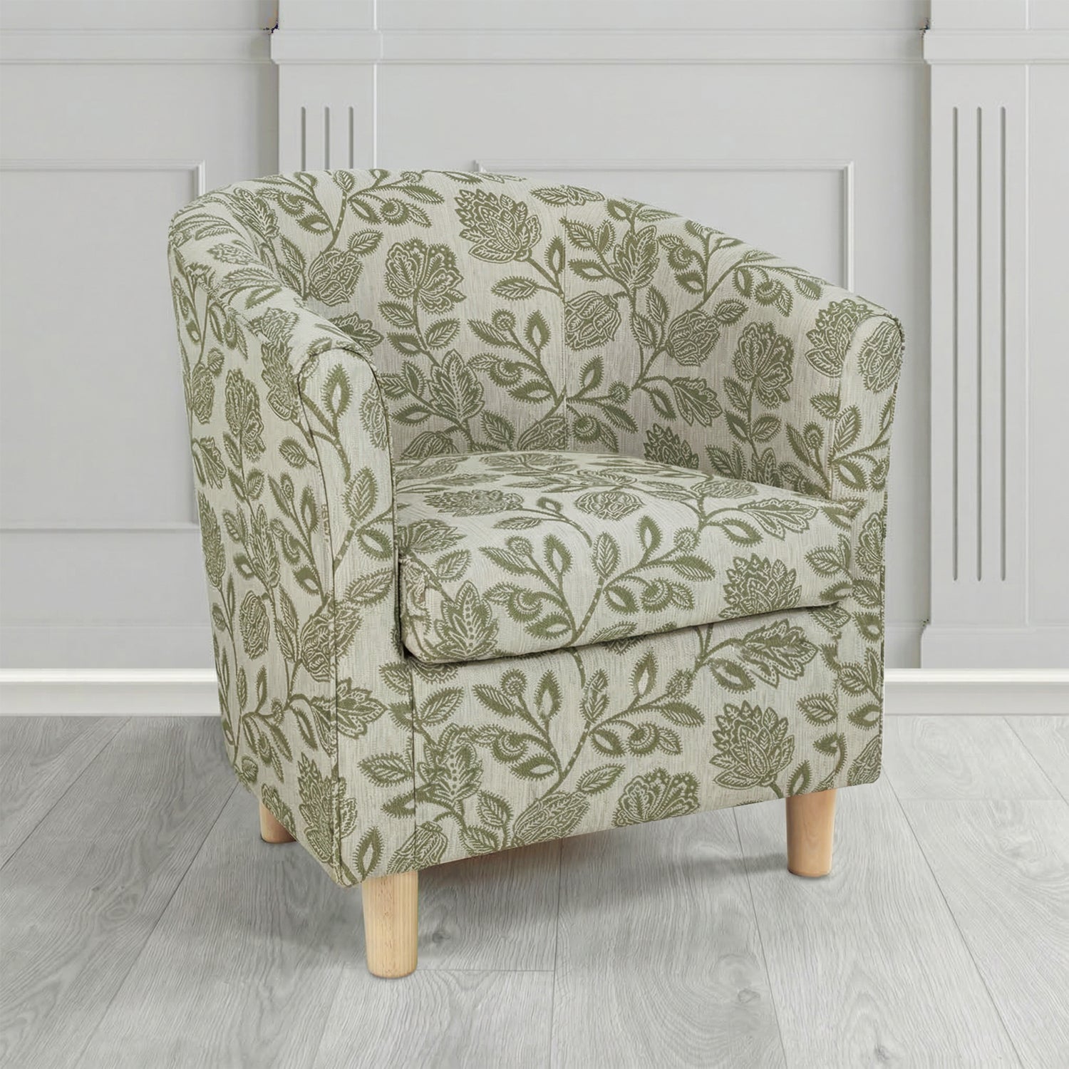 Tuscany Tub Chair in Fryett's Henley Floral Pattern Fabric