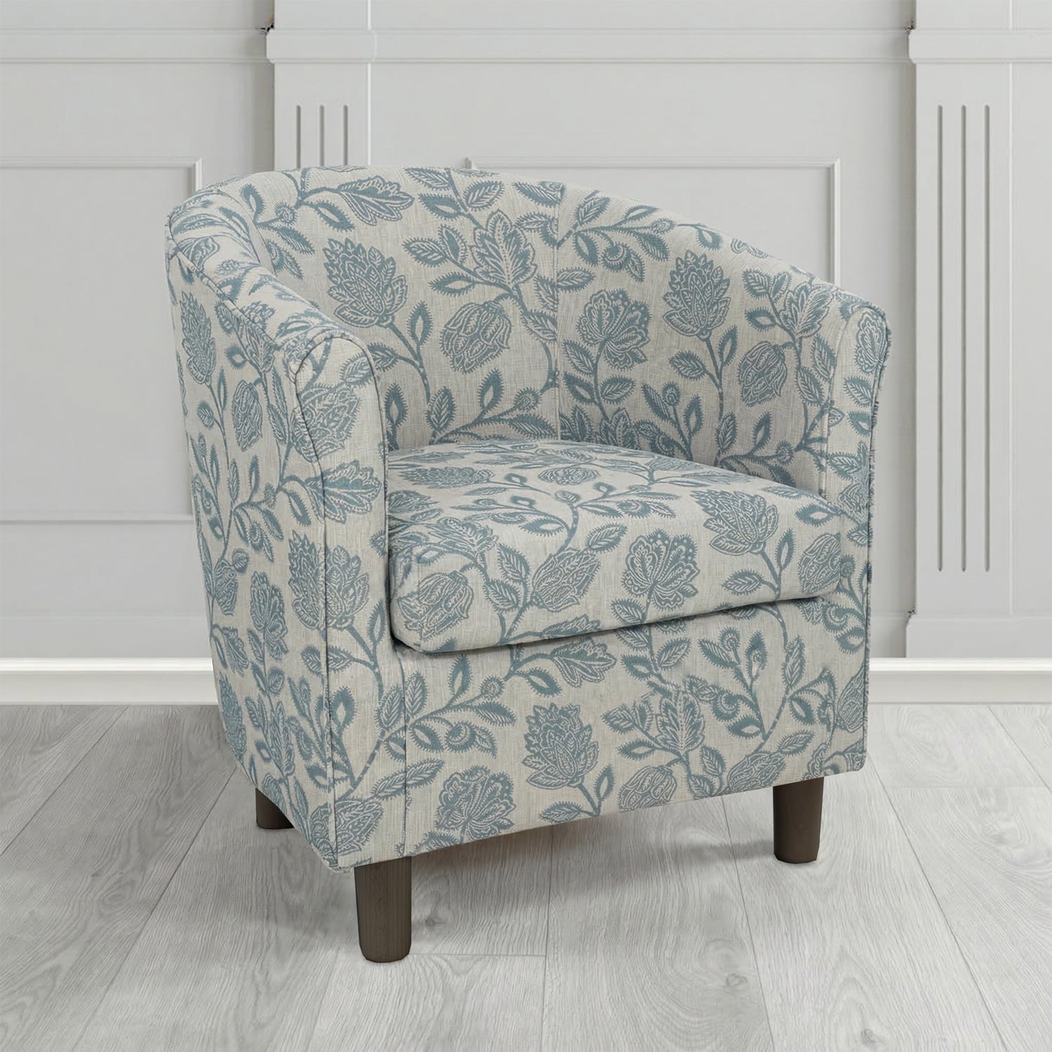 Tuscany Tub Chair in Fryett's Henley Floral Pattern Fabric