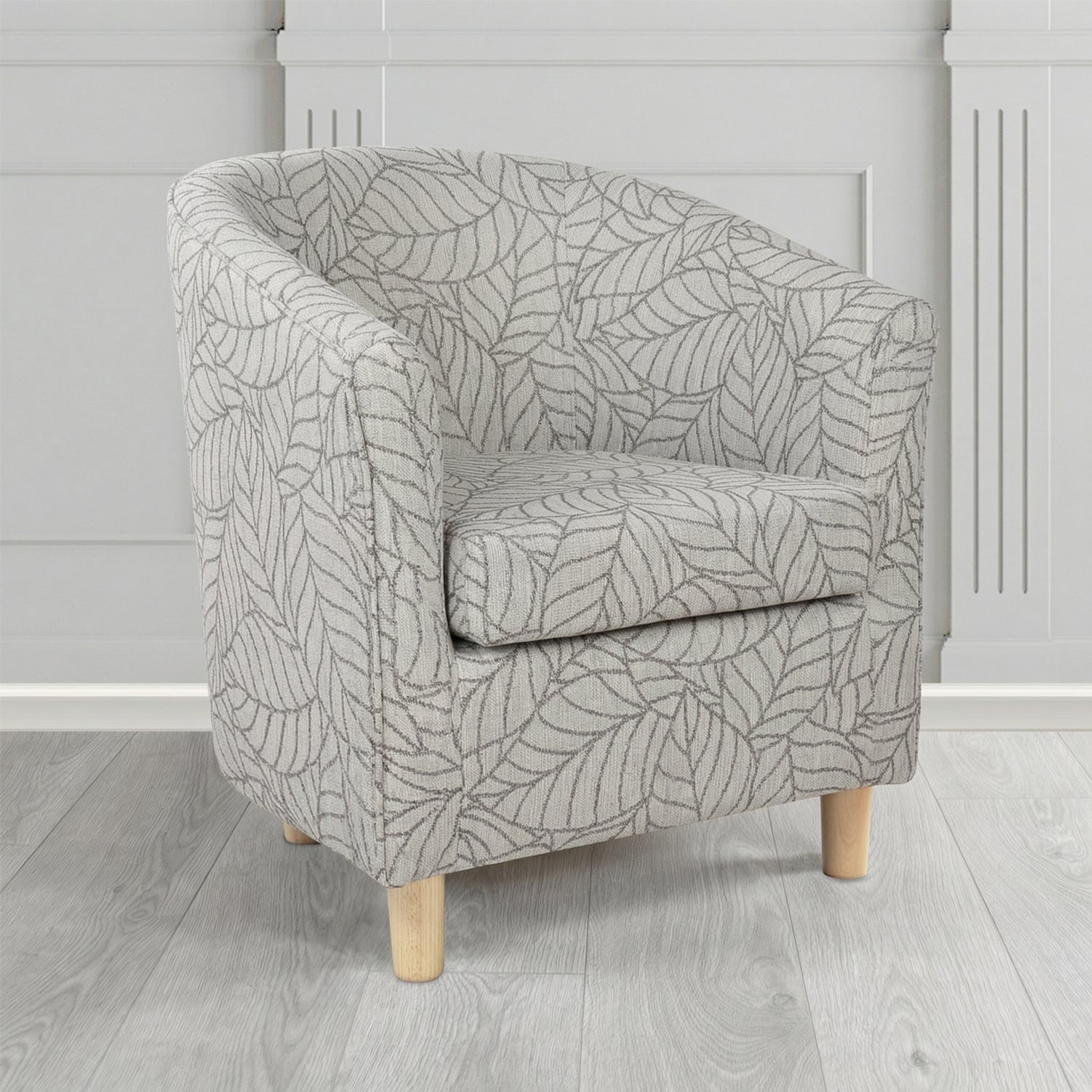 Tuscany Tub Chair in Fryett's Marlow Floral Pattern Fabric