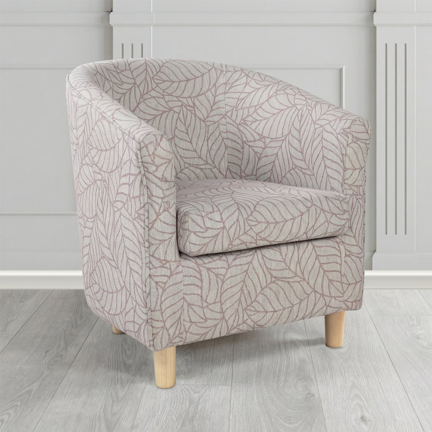 Tuscany Tub Chair in Fryett's Marlow Floral Pattern Fabric
