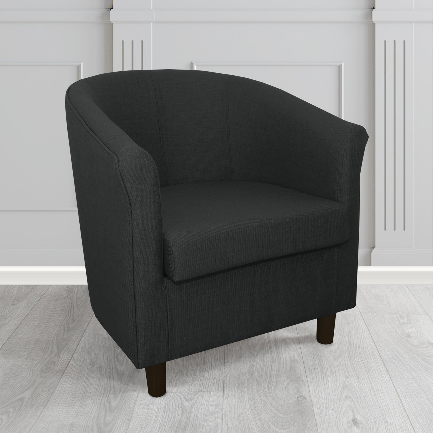 Tuscany Tub Chair in Agua Fabrics Linetta Contract Crib 5 Fabric - Antimicrobial & Waterproof