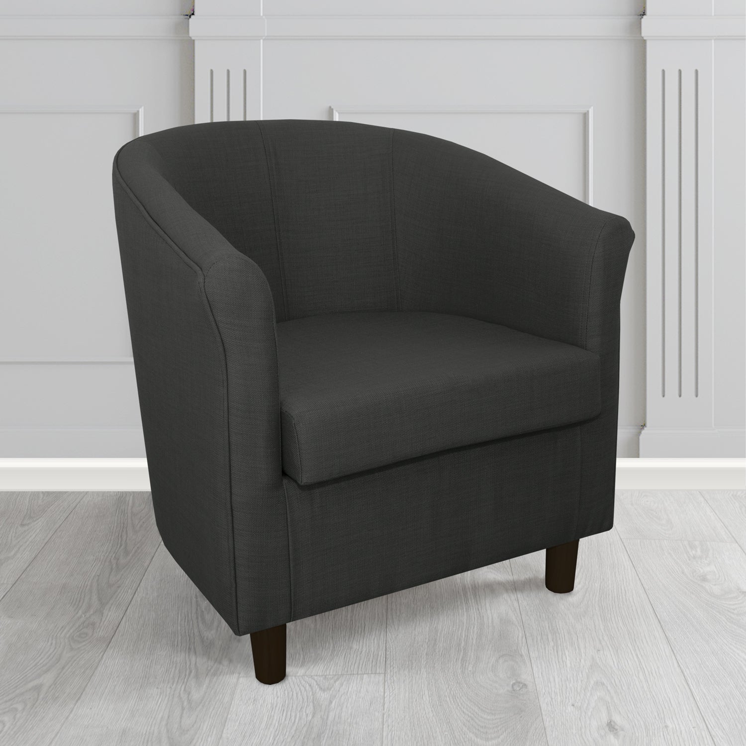 Tuscany Tub Chair in Agua Fabrics Linetta Contract Crib 5 Fabric - Antimicrobial & Waterproof