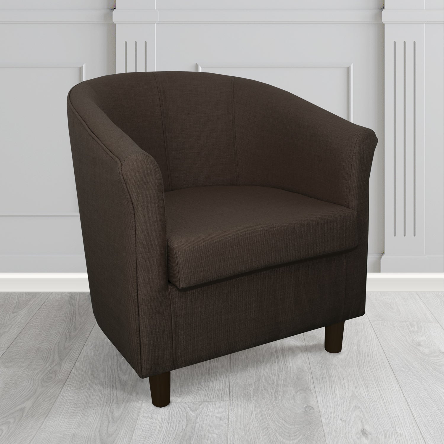 Tuscany Tub Chair in Agua Fabrics Linetta Contract Crib 5 Fabric - Antimicrobial & Waterproof