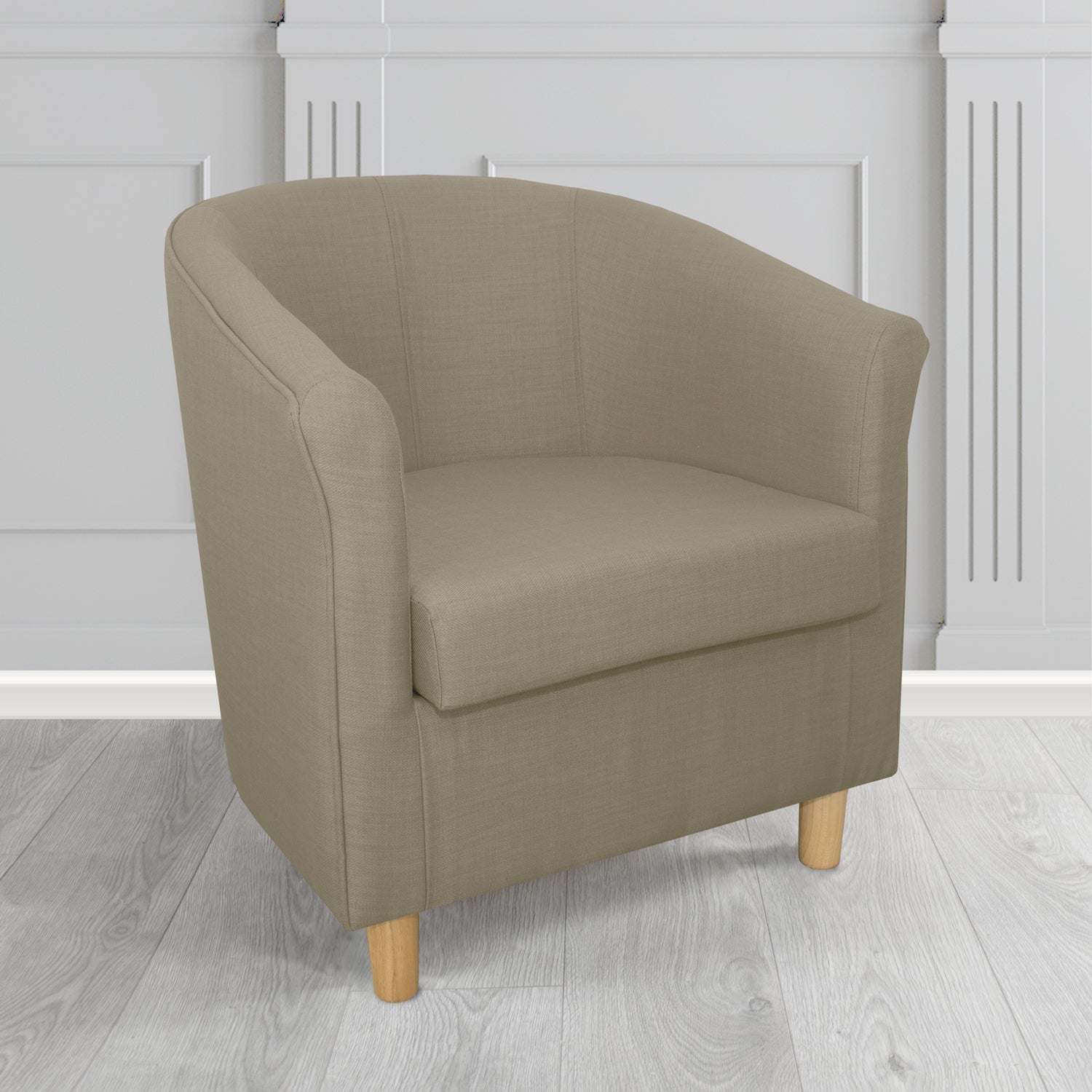 Tuscany Tub Chair in Agua Fabrics Linetta Contract Crib 5 Fabric - Antimicrobial & Waterproof