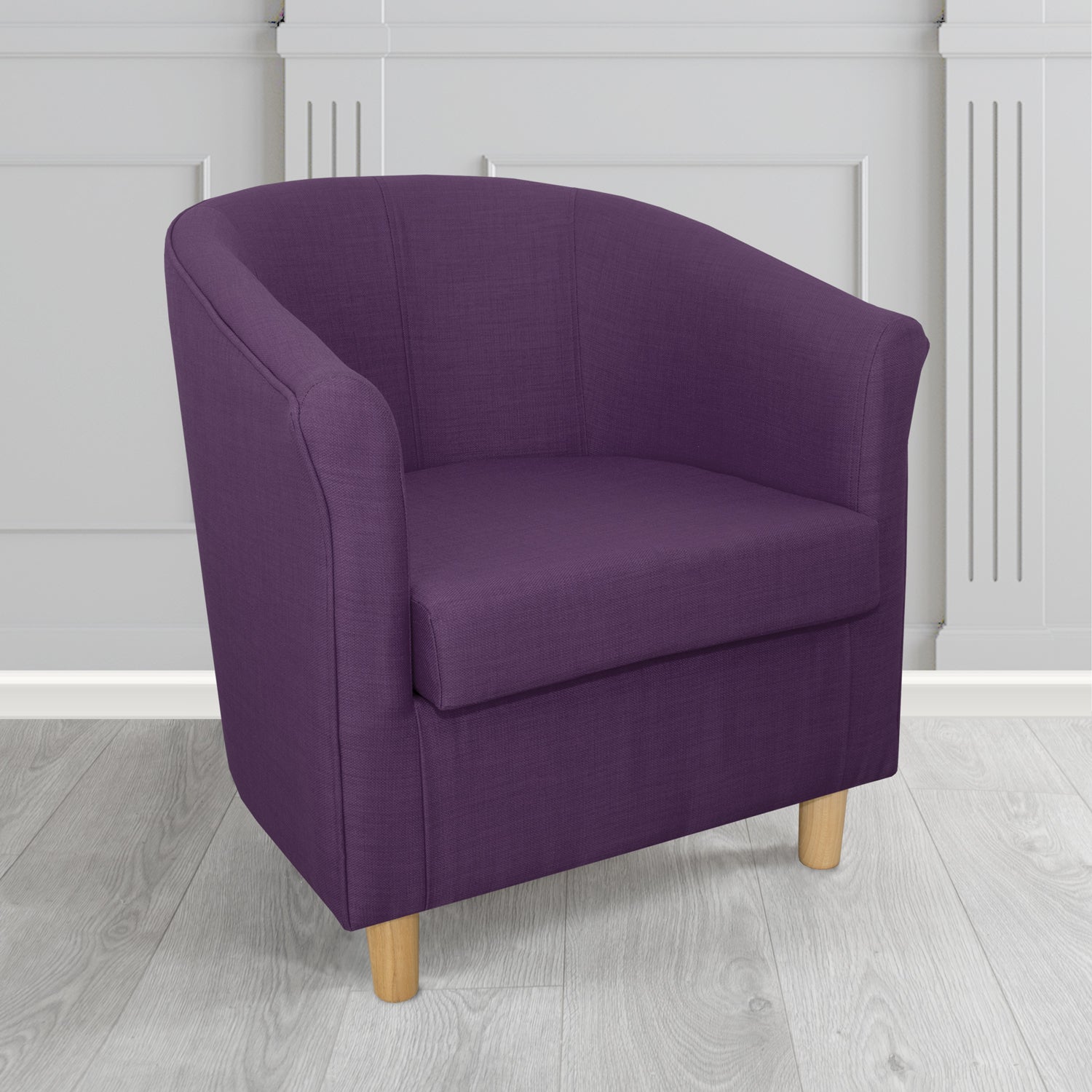 Tuscany Tub Chair in Agua Fabrics Linetta Contract Crib 5 Fabric - Antimicrobial & Waterproof