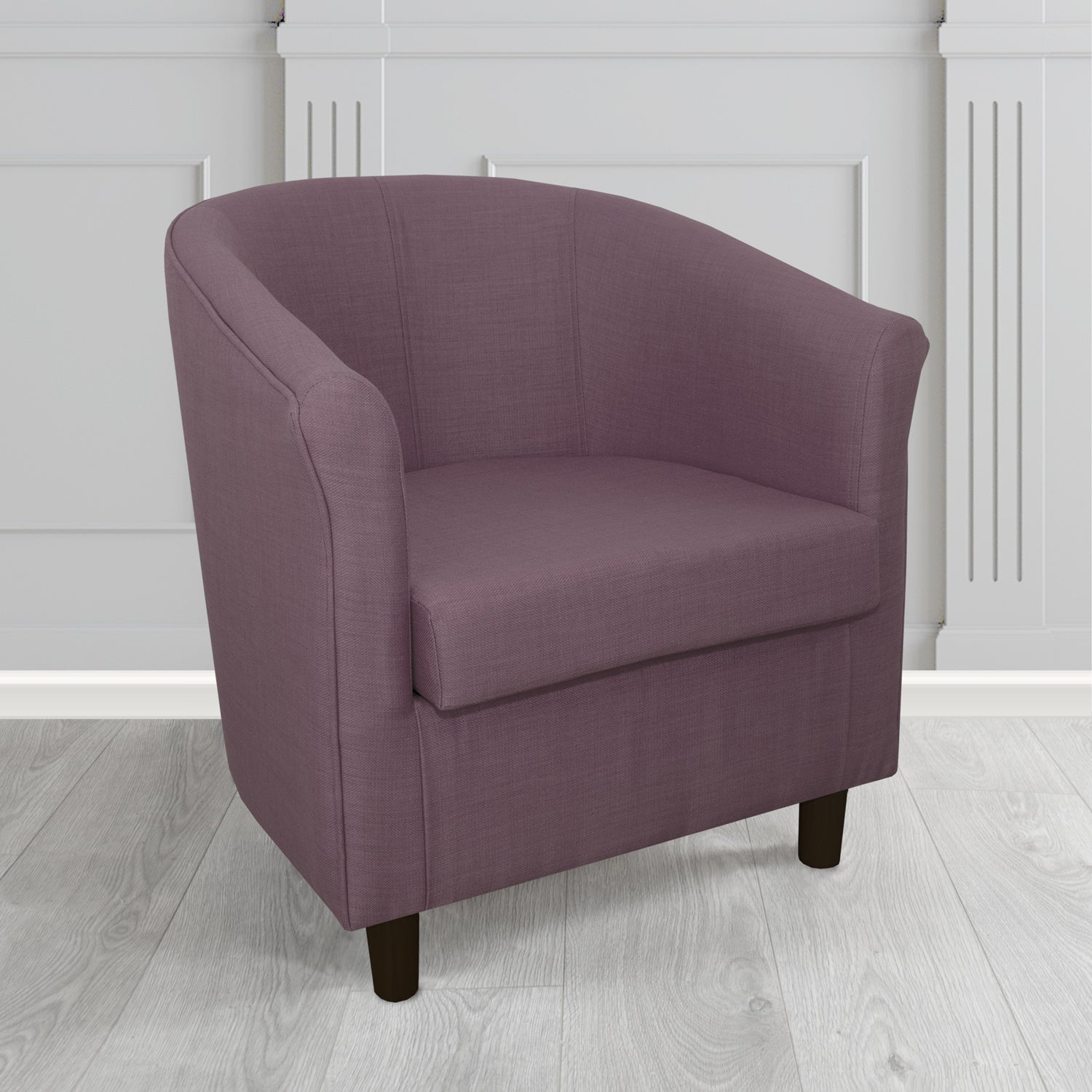 Tuscany Tub Chair in Agua Fabrics Linetta Contract Crib 5 Fabric - Antimicrobial & Waterproof