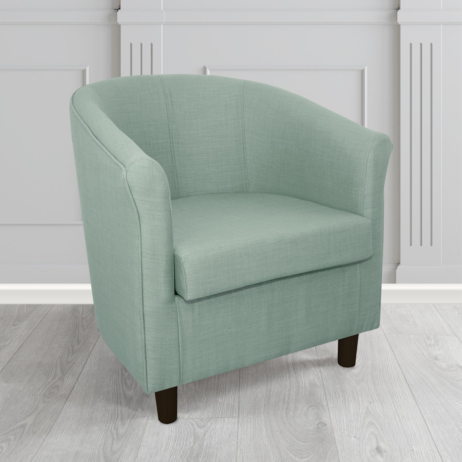 Tuscany Tub Chair in Agua Fabrics Linetta Contract Crib 5 Fabric - Antimicrobial & Waterproof