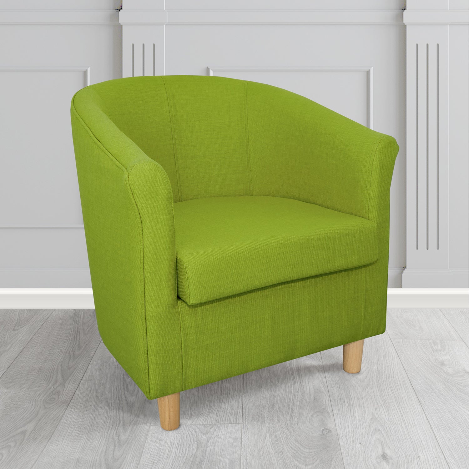 Tuscany Tub Chair in Agua Fabrics Linetta Contract Crib 5 Fabric - Antimicrobial & Waterproof