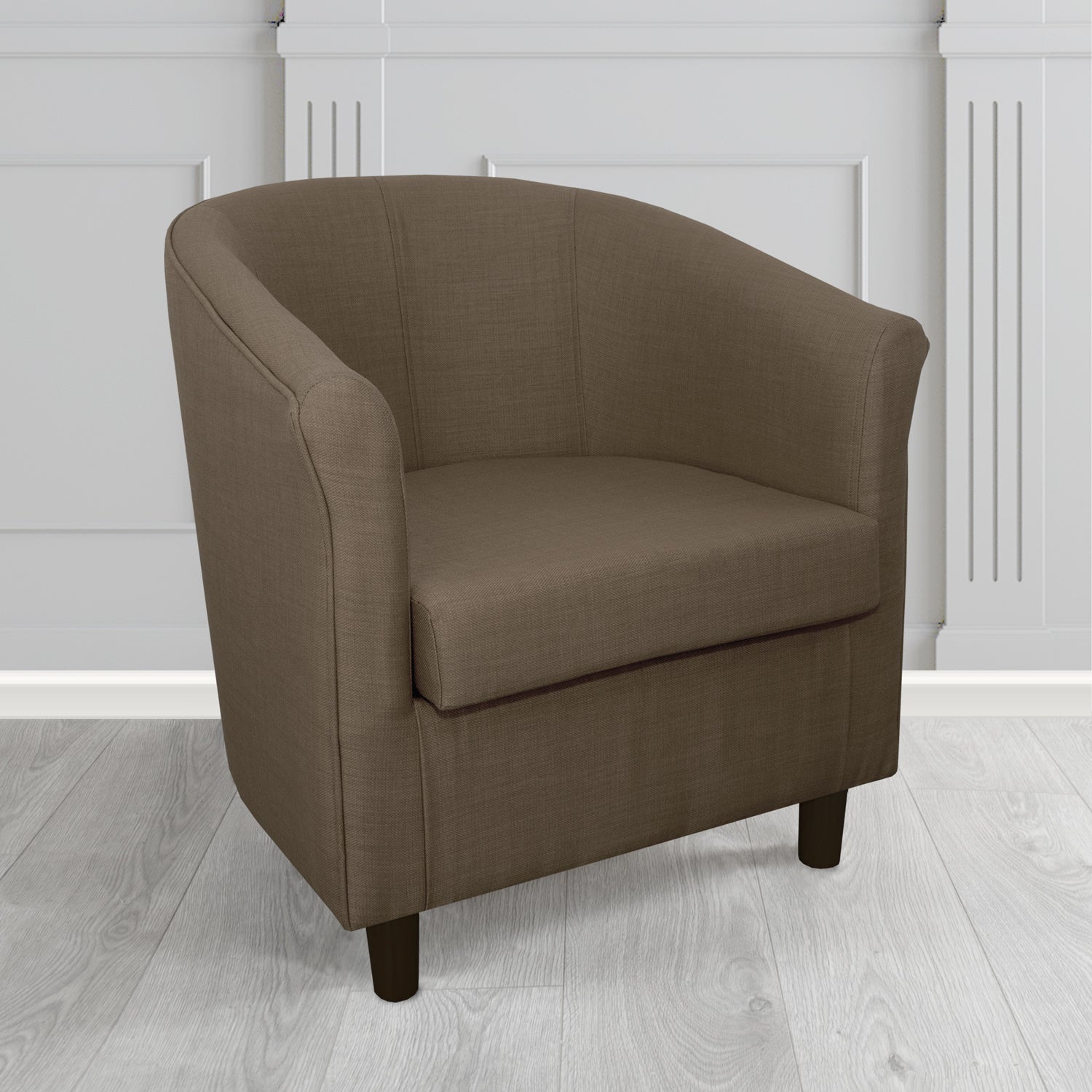 Tuscany Tub Chair in Agua Fabrics Linetta Contract Crib 5 Fabric - Antimicrobial & Waterproof
