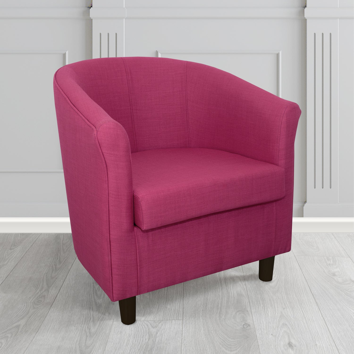Tuscany Tub Chair in Agua Fabrics Linetta Contract Crib 5 Fabric - Antimicrobial & Waterproof