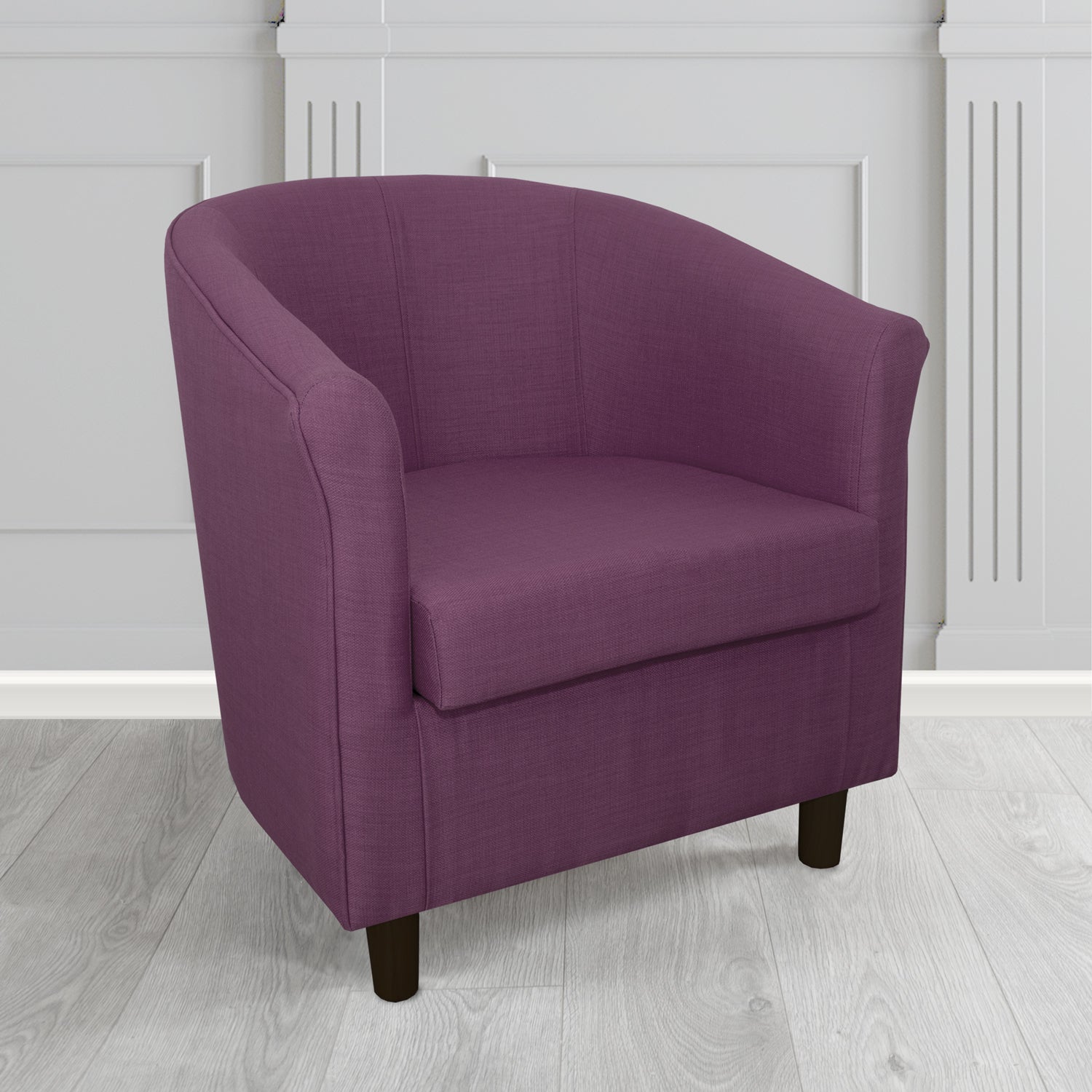 Tuscany Tub Chair in Agua Fabrics Linetta Contract Crib 5 Fabric - Antimicrobial & Waterproof