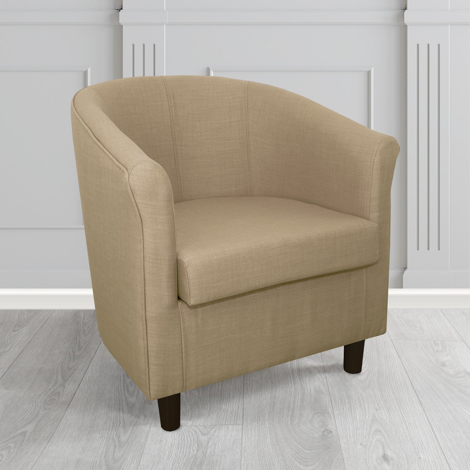 Tuscany Tub Chair in Agua Fabrics Linetta Contract Crib 5 Fabric - Antimicrobial & Waterproof