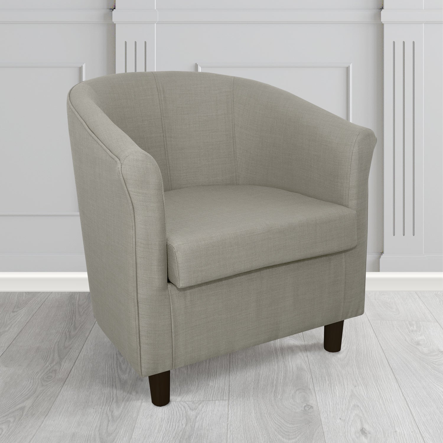 Tuscany Tub Chair in Agua Fabrics Linetta Contract Crib 5 Fabric - Antimicrobial & Waterproof