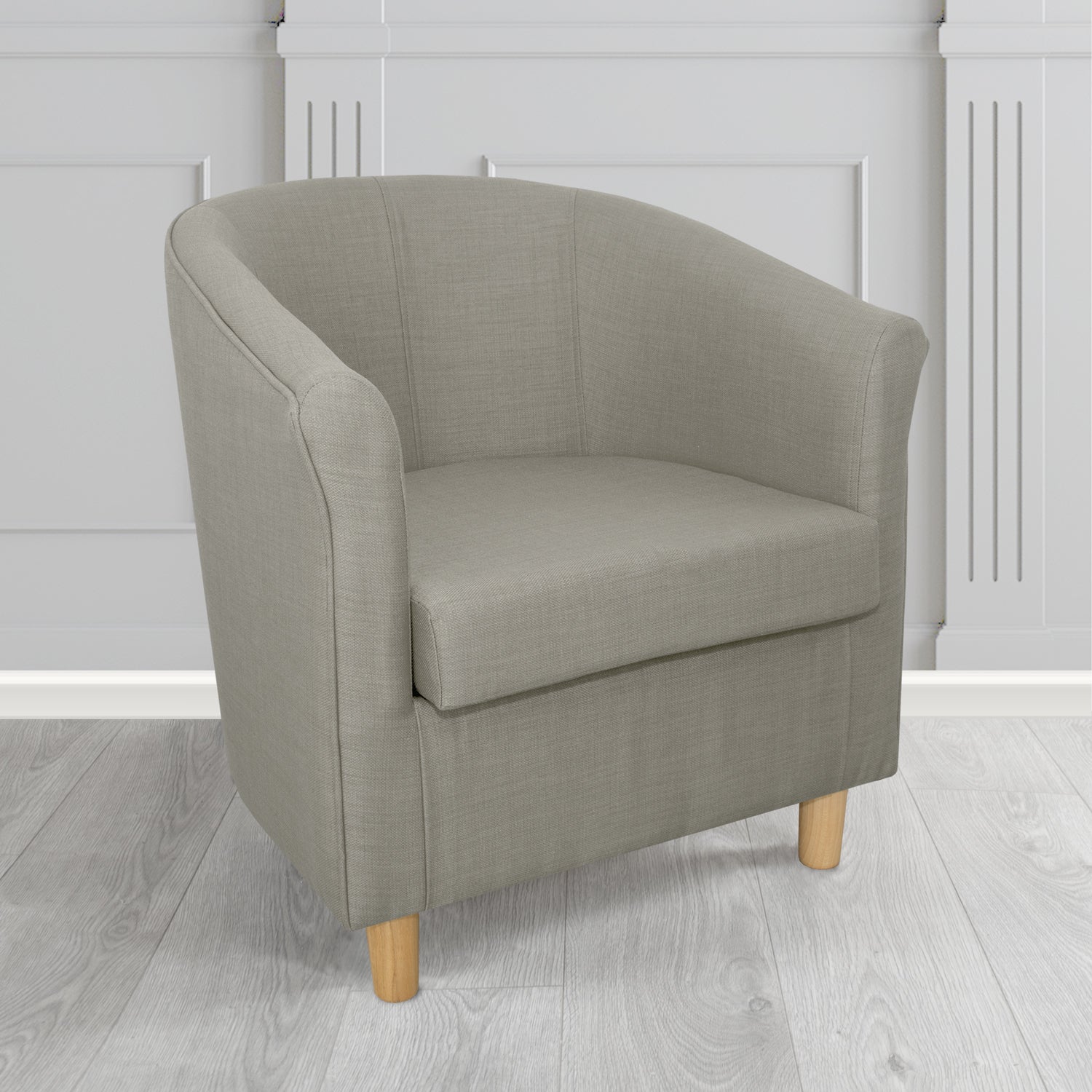 Tuscany Tub Chair in Agua Fabrics Linetta Contract Crib 5 Fabric - Antimicrobial & Waterproof