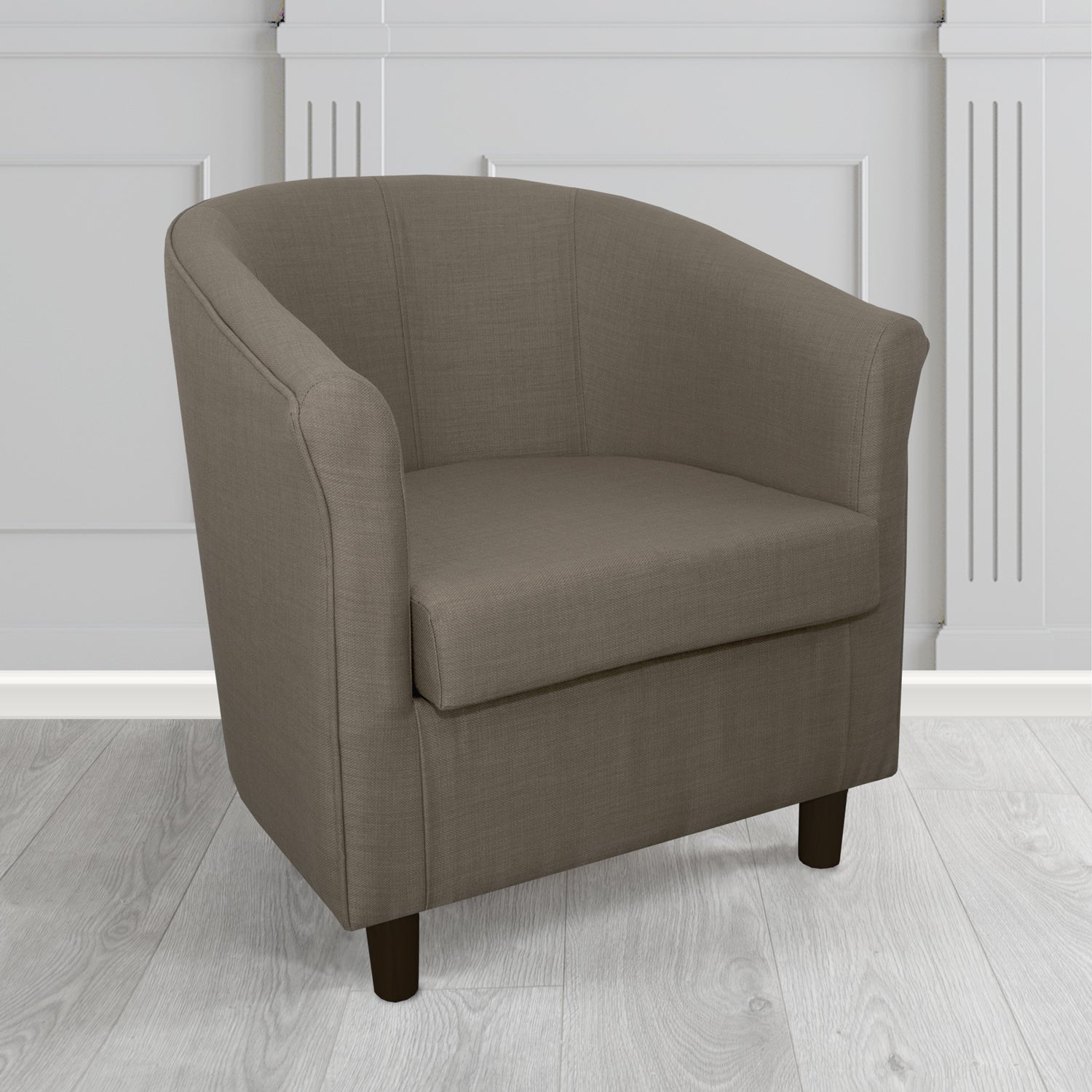 Tuscany Tub Chair in Agua Fabrics Linetta Contract Crib 5 Fabric - Antimicrobial & Waterproof