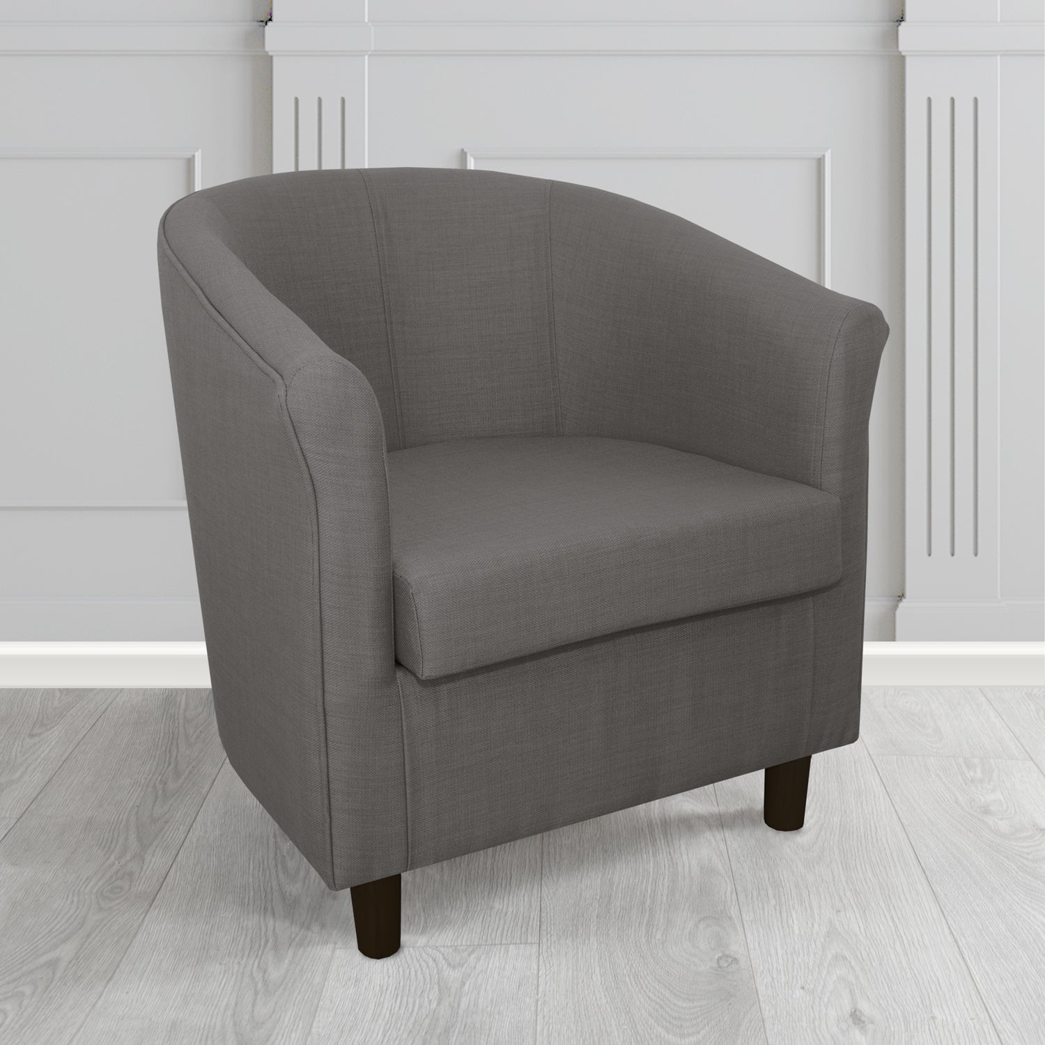 Tuscany Tub Chair in Agua Fabrics Linetta Contract Crib 5 Fabric - Antimicrobial & Waterproof