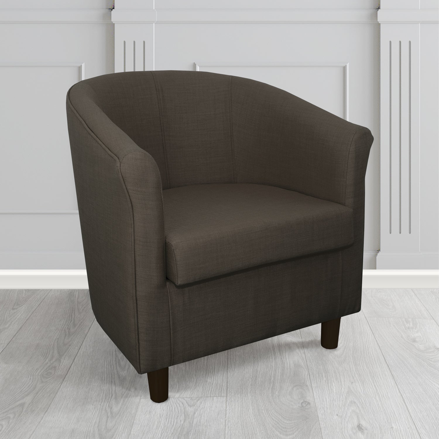 Tuscany Tub Chair in Agua Fabrics Linetta Contract Crib 5 Fabric - Antimicrobial & Waterproof