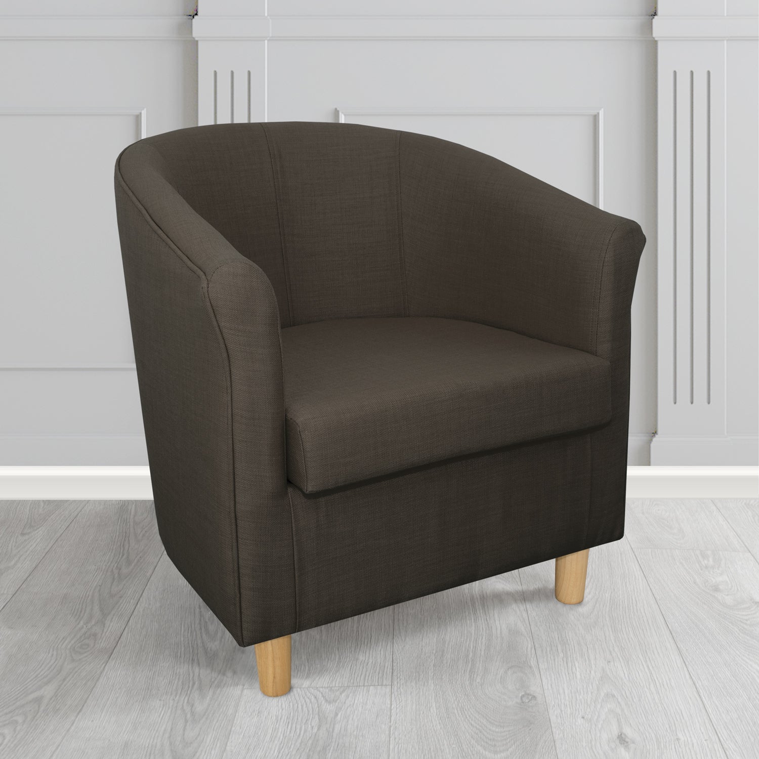 Tuscany Tub Chair in Agua Fabrics Linetta Contract Crib 5 Fabric - Antimicrobial & Waterproof