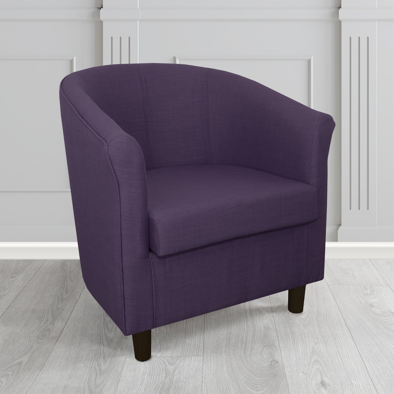 Tuscany Tub Chair in Agua Fabrics Linetta Contract Crib 5 Fabric - Antimicrobial & Waterproof