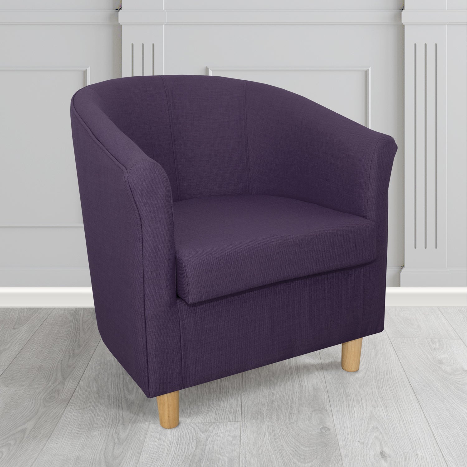 Tuscany Tub Chair in Agua Fabrics Linetta Contract Crib 5 Fabric - Antimicrobial & Waterproof