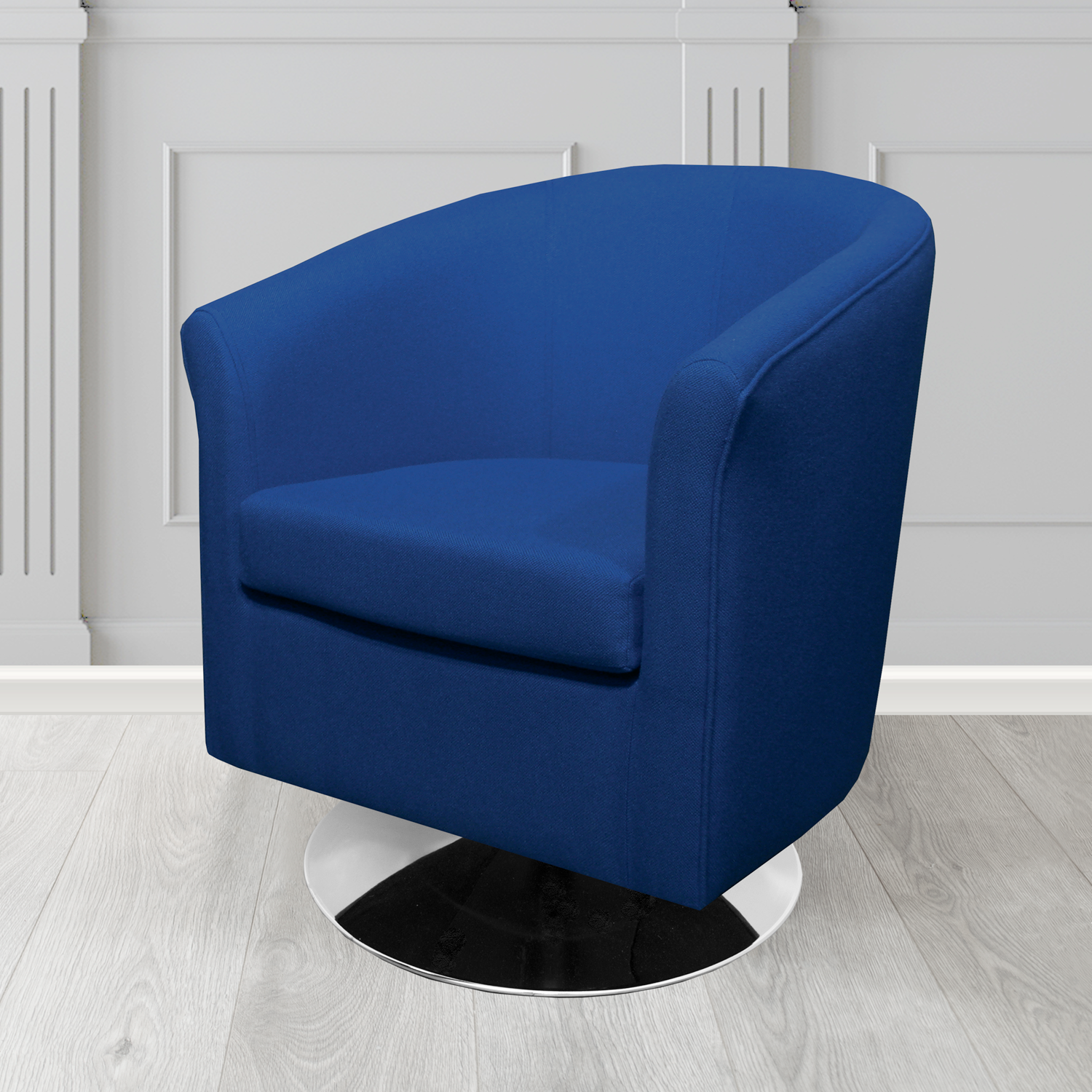 Tuscany Swivel Tub Chair in Camira Mainline Plus Crib 5 Fabric