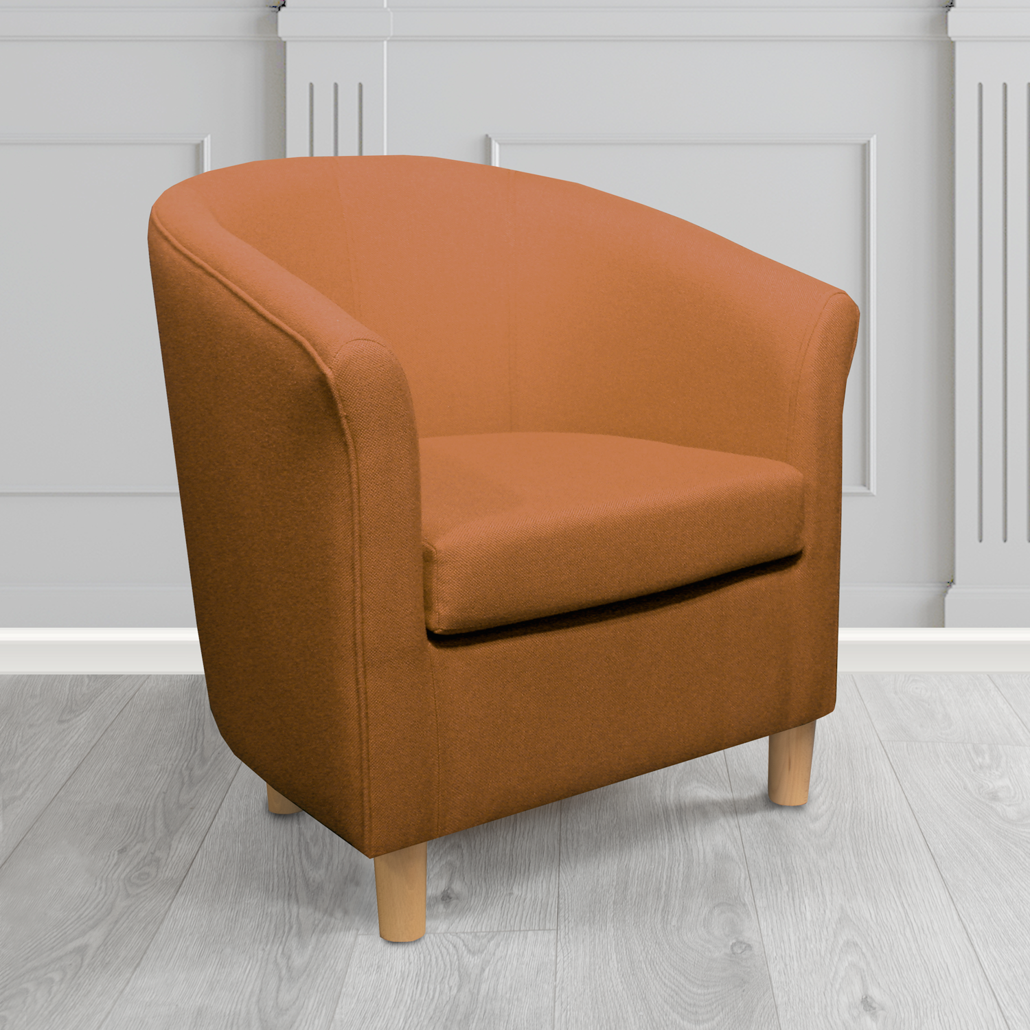 Tuscany Tub Chair in Camira Mainline Plus Crib 5 Fabric