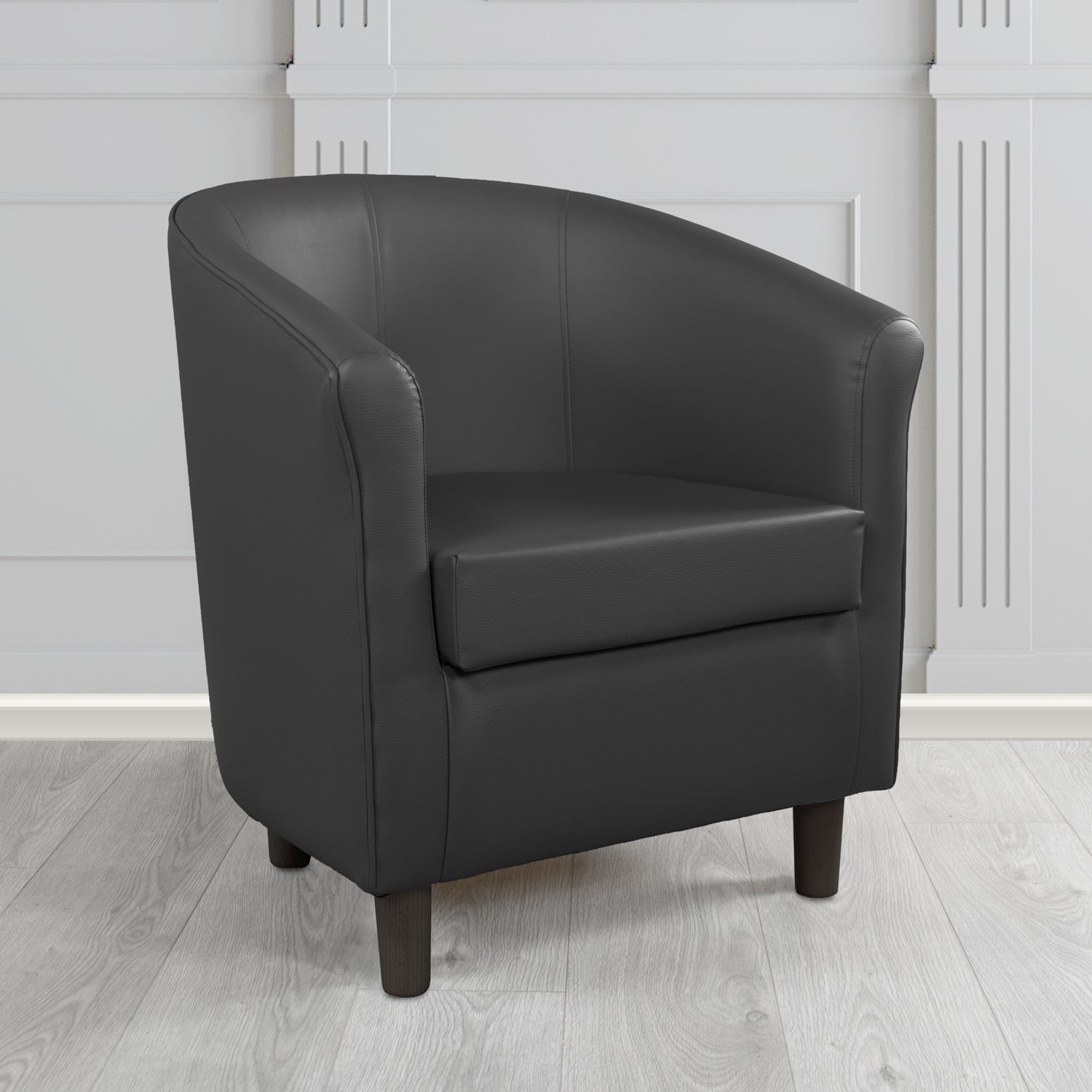 Tuscany Tub Chair in Memphis Antimicrobial Crib 5 Contract Faux Leather