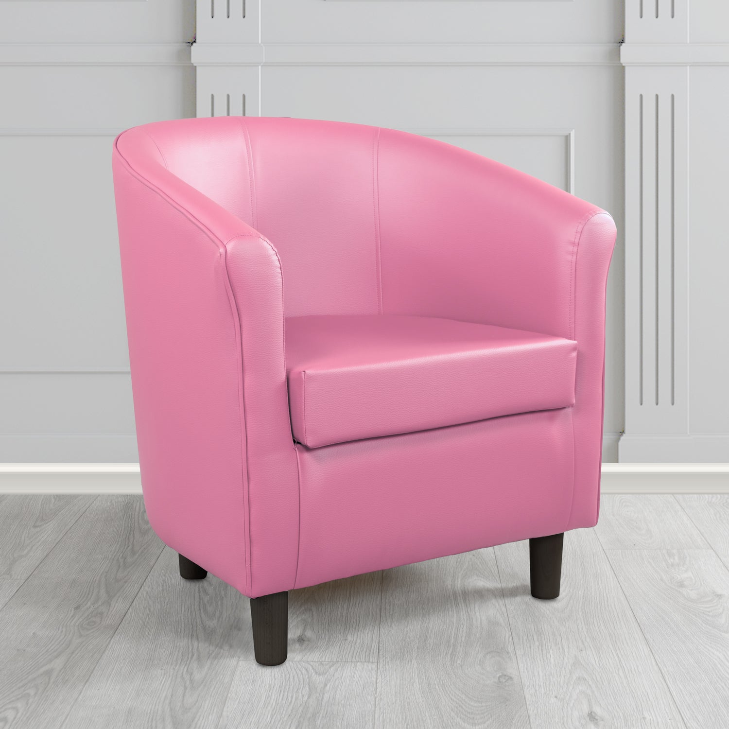 Tuscany Tub Chair in Memphis Antimicrobial Crib 5 Contract Faux Leather