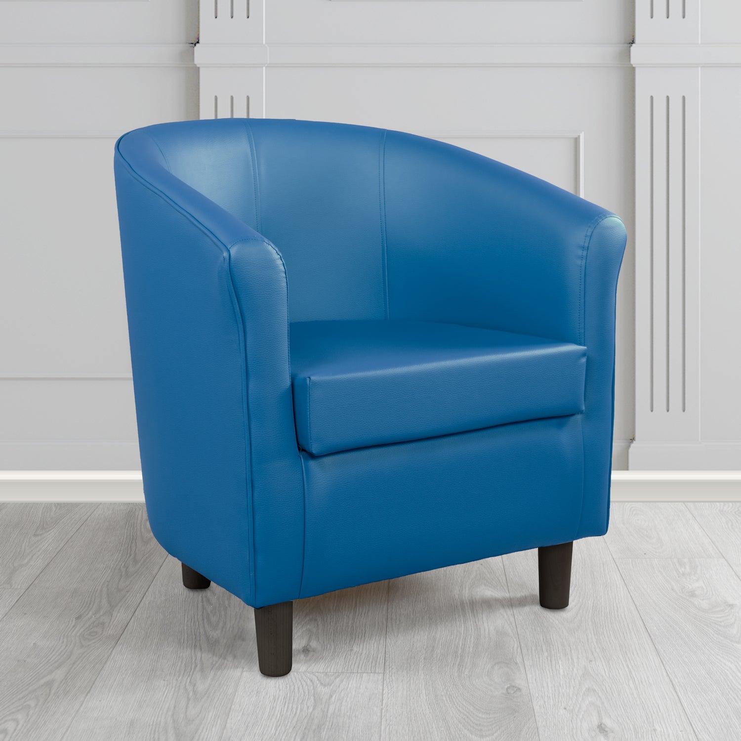Tuscany Tub Chair in Memphis Antimicrobial Crib 5 Contract Faux Leather