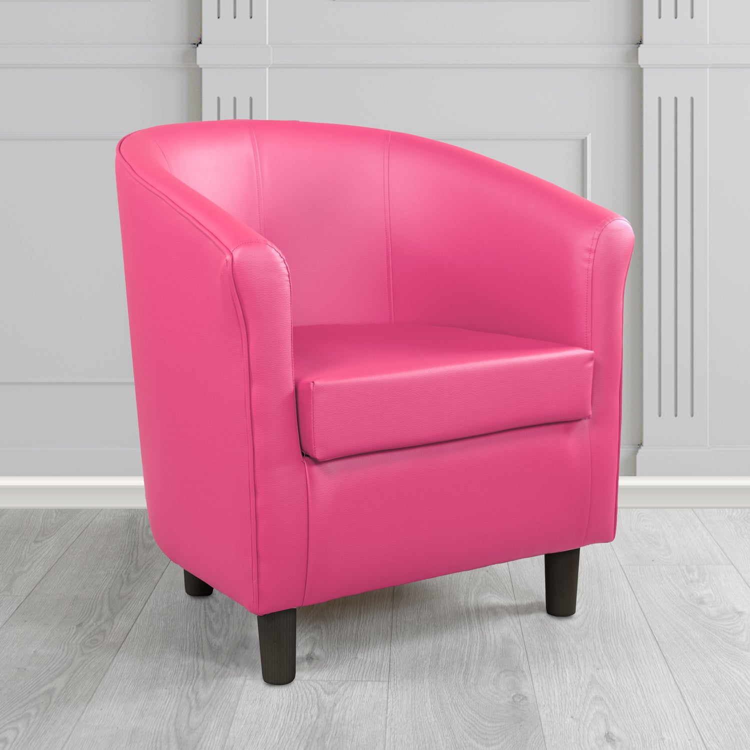 Tuscany Tub Chair in Memphis Antimicrobial Crib 5 Contract Faux Leather
