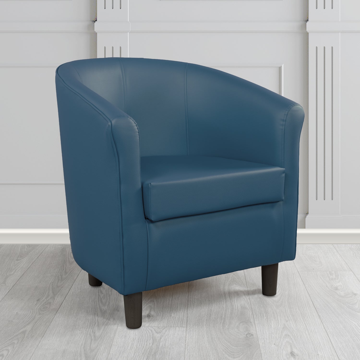 Tuscany Tub Chair in Memphis Antimicrobial Crib 5 Contract Faux Leather