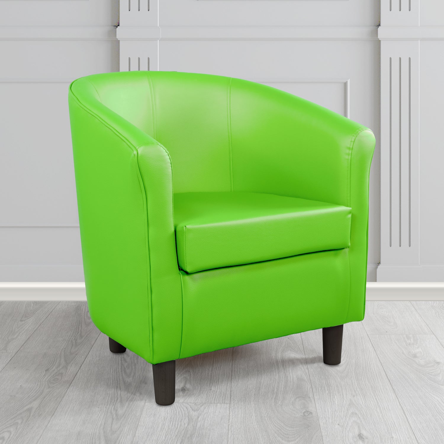 Tuscany Tub Chair in Memphis Antimicrobial Crib 5 Contract Faux Leather