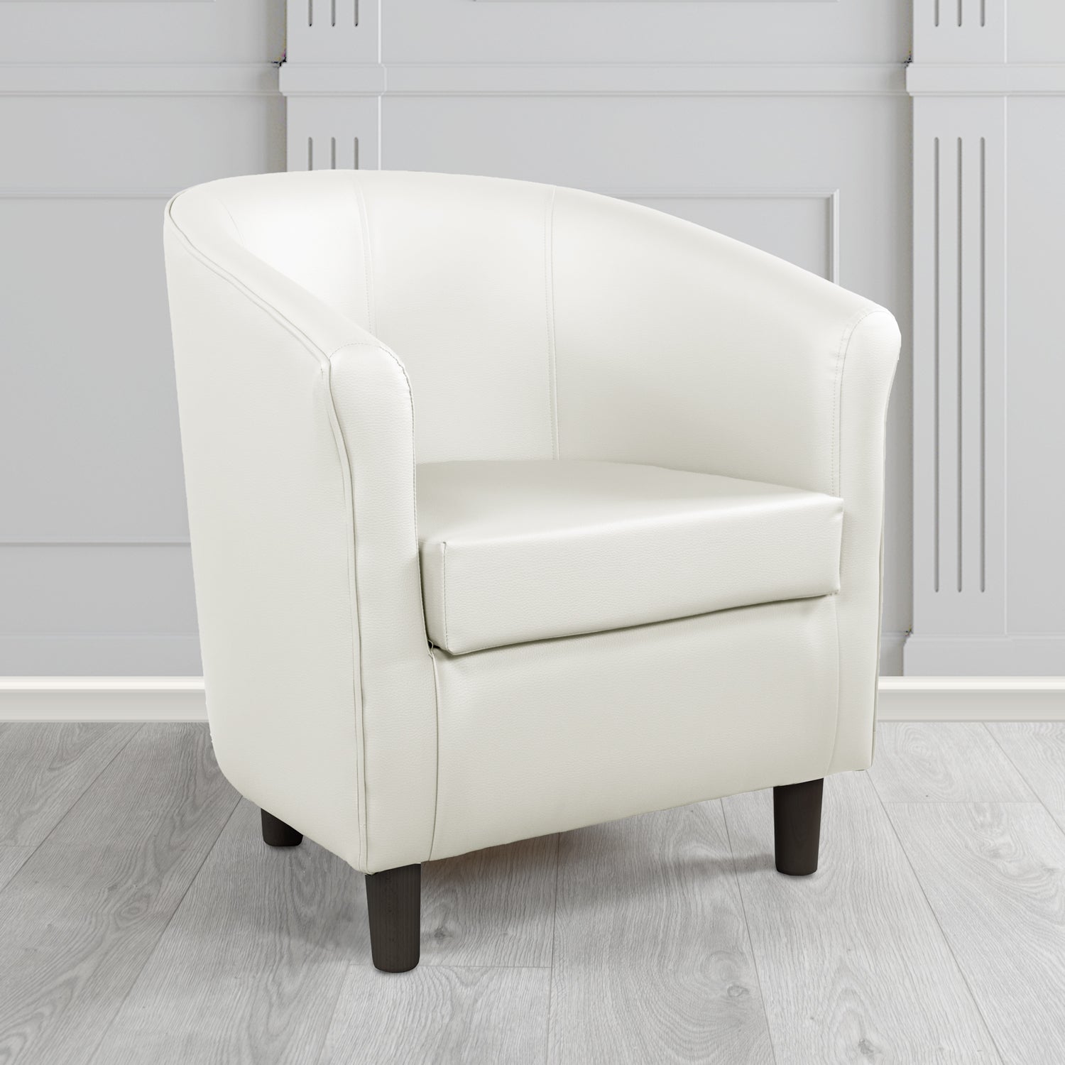 Tuscany Tub Chair in Memphis Antimicrobial Crib 5 Contract Faux Leather
